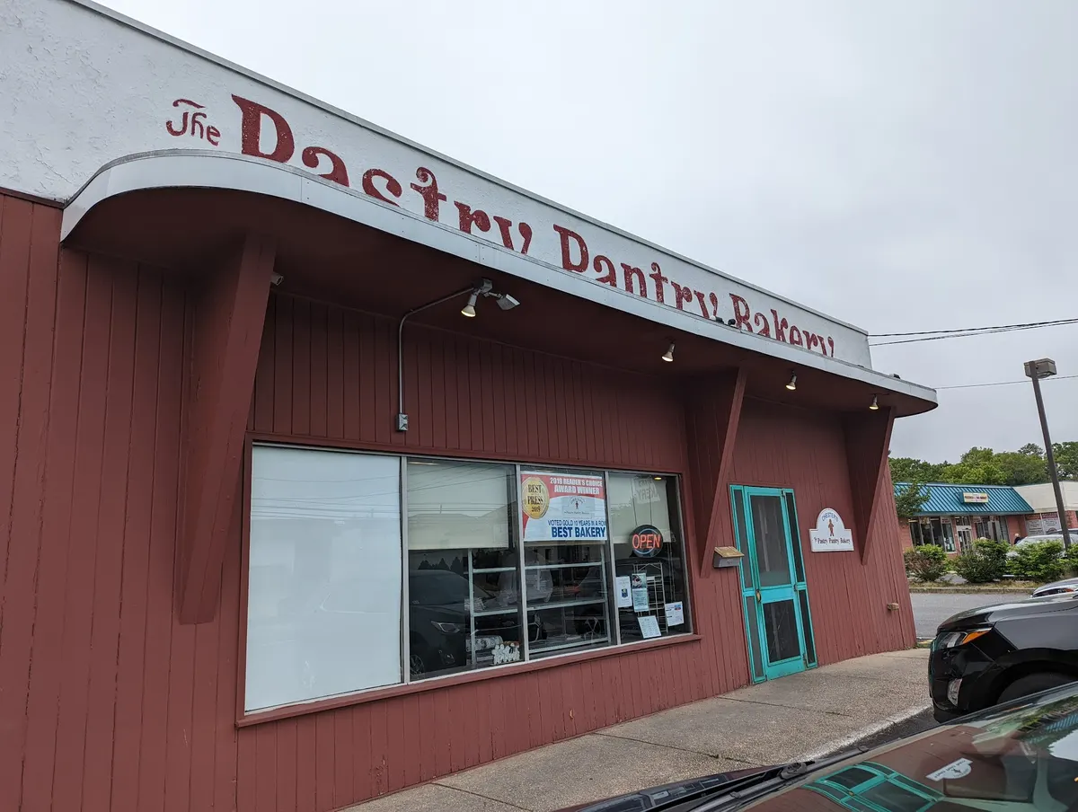 The red Pastry Pantry Bakery storefront on New Road in Somers Point